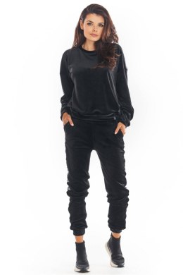 Spodnie Damskie Model A375 Black - awama Awama