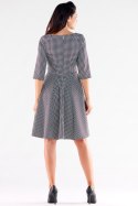 Sukienka Model A520 Houndstooth - awama Awama