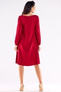 Sukienka Model A524 Claret - awama Awama