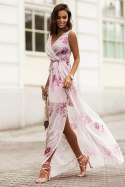 Sukienka Model Dolores 338 Powder Pink - IVON IVON