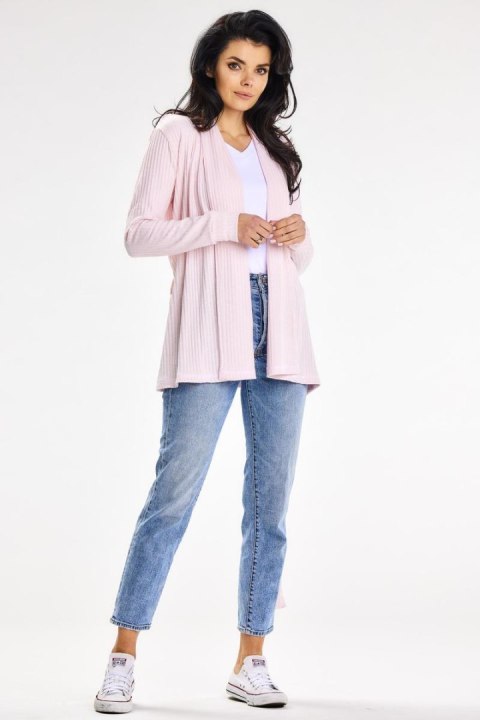 Sweter Kardigan Model A655 Powder Pink - awama Awama