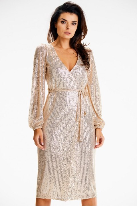 Sukienka Model A632 Beige - awama Awama