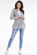 Sweter Kardigan Model A655 Grey - awama Awama