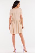 Sukienka Model A517 Beige - awama Awama