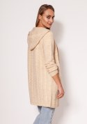 Sweter Kardigan Model PA019 Beige - MKM MKM