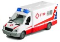 Ambulans Karetka Pogotowia Sterowana na Pilot 1:18 Double E Ambulans Karetka Pogotowia Sterowana na Pilot 1:18 Double E