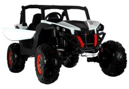 Auto na Akumulator XMX603 z MP4 Biały LEAN CARS