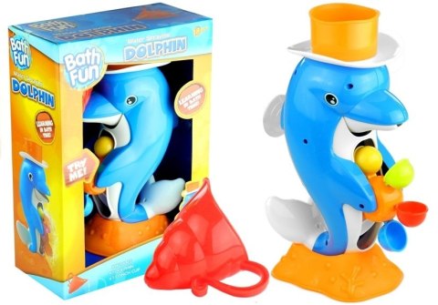 Delfin Kołowrotki Zabawka Do Wanny Basenu Fontanna LEAN Toys Delfin Kołowrotki Zabawka Do Wanny Basenu Fontanna LEAN Toys