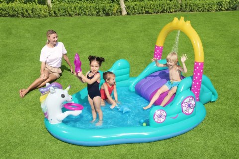 Dmuchany Plac Zabaw Jednorożec 274 x 198 x 137 cm Bestway 53097 Bestway Dmuchany Plac Zabaw Jednorożec 274 x 198 x 137 cm Bestway 53097 Bestway