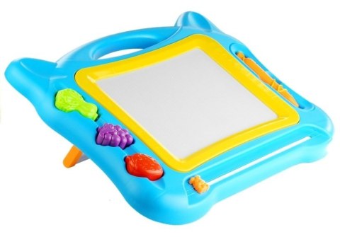 Duży Znikopis Tablica Magnetyczna Stempelki 2w1 LEAN Toys Duży Znikopis Tablica Magnetyczna Stempelki 2w1 LEAN Toys