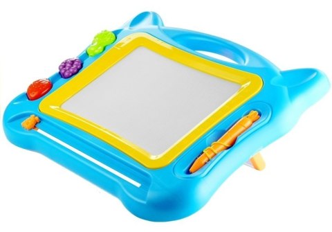 Duży Znikopis Tablica Magnetyczna Stempelki 2w1 LEAN Toys Duży Znikopis Tablica Magnetyczna Stempelki 2w1 LEAN Toys