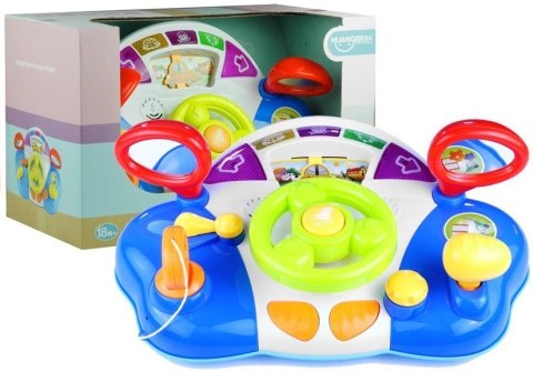 Interaktywna Kierownica Dla Dziecka Panel Dźwięki LEAN Toys Interaktywna Kierownica Dla Dziecka Panel Dźwięki LEAN Toys