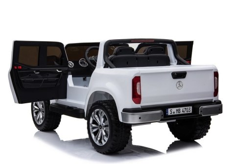 Pojazd na Akumulator Auto Mercedes X Biały LEAN CARS Pojazd na Akumulator Auto Mercedes X Biały LEAN CARS