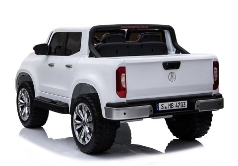Pojazd na Akumulator Auto Mercedes X Biały LEAN CARS Pojazd na Akumulator Auto Mercedes X Biały LEAN CARS