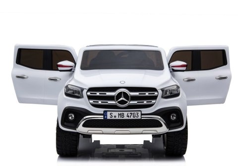 Pojazd na Akumulator Auto Mercedes X Biały LEAN CARS Pojazd na Akumulator Auto Mercedes X Biały LEAN CARS
