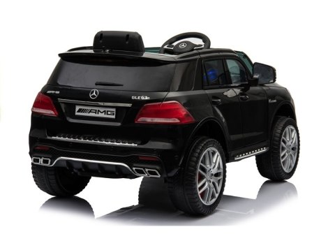 Pojazd na Akumulator Mercedes GLE 63S Czarny LEAN CARS Pojazd na Akumulator Mercedes GLE 63S Czarny LEAN CARS