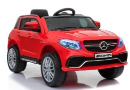 Pojazd na Akumulator Mercedes GLE 63S Czerwony LEAN CARS