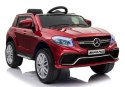 Pojazd na Akumulator Mercedes GLE 63S Czerwony Lakierowany LEAN CARS Pojazd na Akumulator Mercedes GLE 63S Czerwony Lakierowany LEAN CARS