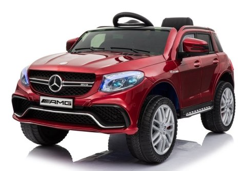 Pojazd na Akumulator Mercedes GLE 63S Czerwony Lakierowany LEAN CARS Pojazd na Akumulator Mercedes GLE 63S Czerwony Lakierowany LEAN CARS
