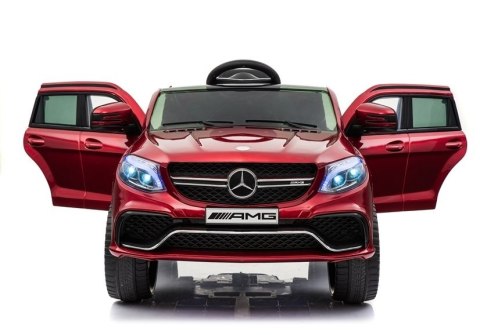 Pojazd na Akumulator Mercedes GLE 63S Czerwony Lakierowany LEAN CARS Pojazd na Akumulator Mercedes GLE 63S Czerwony Lakierowany LEAN CARS