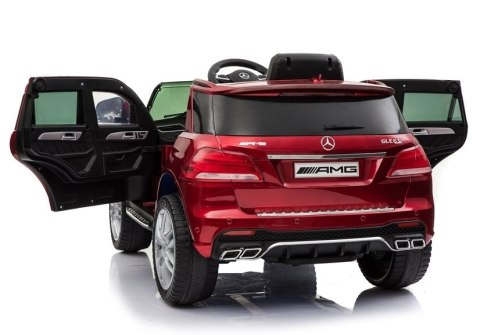 Pojazd na Akumulator Mercedes GLE 63S Czerwony Lakierowany LEAN CARS Pojazd na Akumulator Mercedes GLE 63S Czerwony Lakierowany LEAN CARS