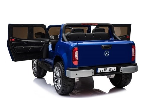 Pojazd na Akumulator Mercedes X Niebieski Lakierowany LEAN CARS Pojazd na Akumulator Mercedes X Niebieski Lakierowany LEAN CARS