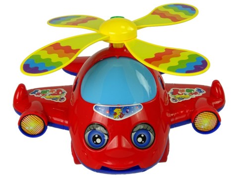 Samolot Pchacz Dzwonek Rusza Językiem i Śmigłem LEAN Toys