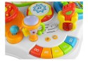 Stolik Edukacyjny Pianinko Telefon Gra Świeci 5w1 LEAN Toys