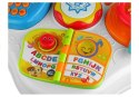 Stolik Edukacyjny Pianinko Telefon Gra Świeci 5w1 LEAN Toys