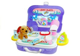 Walizka Plecak Psi Salon Piękności Akcesoria 20 Elementów LEAN Toys