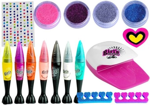 Zestaw Do Manicure Pisaki Suszarka Do Paznokci LEAN Toys