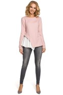Bluzka Model MOE333 Powder Pink - Moe Moe