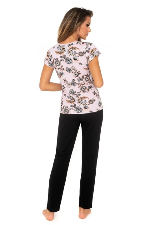 Piżama Damska Model Aisha Lilac - Donna Donna Piżama Damska Model Aisha Lilac - Donna Donna