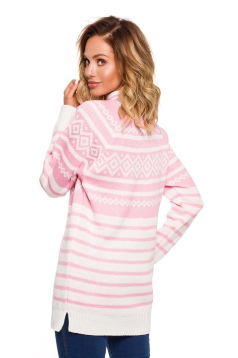 Sweter Damski Model MXS08 Pink - Moe Moe