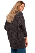 Sweter Damski Model MOE470 Grafit - Moe Moe
