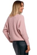 Sweter Damski Model MOE537 Pink - Moe Moe