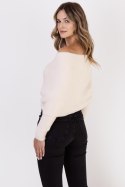 Sweter Damski Model SWE277 Ecru - MKM MKM