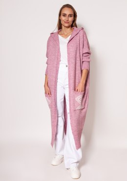Sweter Kardigan Model PA020 Pink - MKM MKM
