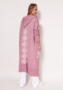 Sweter Kardigan Model PA020 Pink - MKM MKM