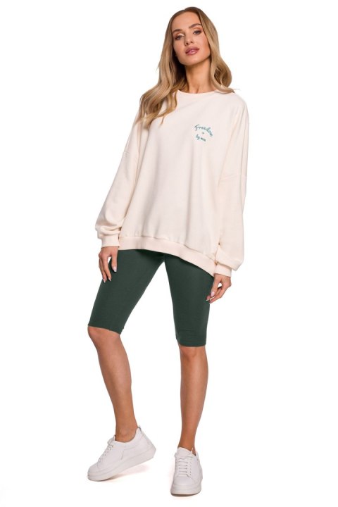 Legginsy Model MOE593 Militare Green - Moe Moe Legginsy Model MOE593 Militare Green - Moe Moe