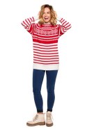 Sweter Damski Model MXS08 Red - Moe Moe