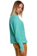 Sweter Damski Model MOE537 Seledyn - Moe Moe