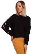 Sweter Damski Model MOE539 Black - Moe Moe