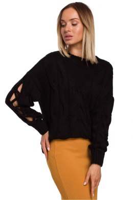 Sweter Damski Model MOE539 Black - Moe Moe