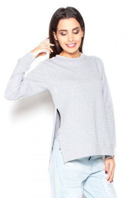 Bluzka Model K347 Grey - Katrus Katrus