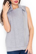 Kamizelka K319 Grey - Katrus Katrus Kamizelka K319 Grey - Katrus Katrus