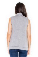 Kamizelka K319 Grey - Katrus Katrus Kamizelka K319 Grey - Katrus Katrus