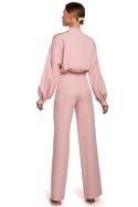 Kombinezon Damski Model MOE528 Powder Pink - Moe Moe