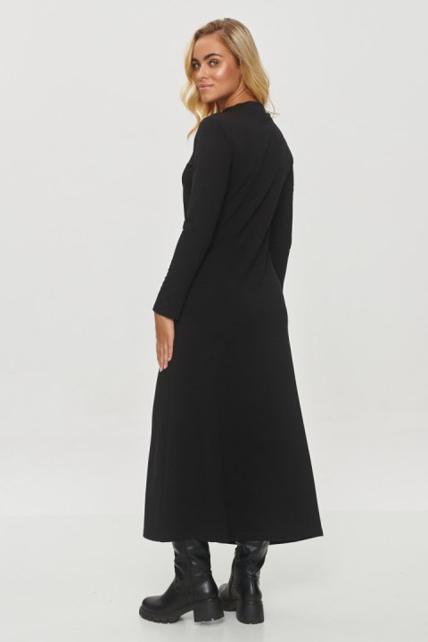 Sukienka Model M847 Black - Makadamia Makadamia Sukienka Model M847 Black - Makadamia Makadamia