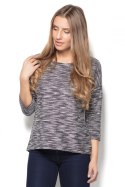 Bluzka Model K304 Grey - Katrus Katrus